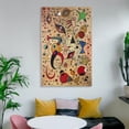thumbnail image 6 of Joan Miro Prints Wall Art Poster Poster Cool Artworks Painting Wall Art Canvas Prints Hanging Picture Home Decor Posters Gift 16x24inch(40x60cm), 6 of 6