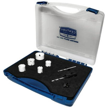 

Century Drill & Tool 5907 9 Piece Bi-metal Hole Saw Kit