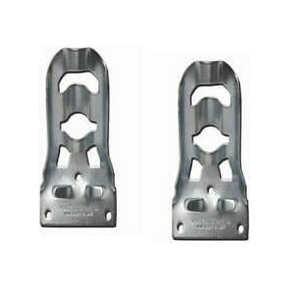 2Pc Valley Forge 4.5 in. L Steel Flag Pole Bracket Hammered