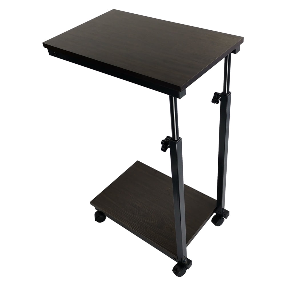 KKTONER Sofa Side Table OverBed Table Slide Under Height Adjustable