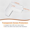thumbnail image 3 of 10PCS Corner Protector for Baby, Protectors Guards, Furniture Corner Guard & Edge Safety Bumpers - Baby Proof Bumper Cushion - Clear & Transparent, 3 of 6