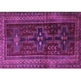 thumbnail image 1 of Ahgly Company Indoor Rectangle Persian Purple Traditional Area Rugs, 7' x 9', 1 of 4