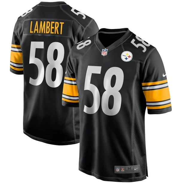 Jack Lambert Pittsburgh Steelers Nike Game Retired Player Jersey - Black