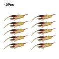 thumbnail image 4 of Wweixi 10Pcs Lures Bait Fishing Soft Shrimp Artificial FakePrawn Bionic Lifelike, 4 of 6