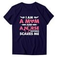 thumbnail image 4 of Pompotops Mode Femmes Tops Drôle Printe CasualFit Tee Shirts Blouse Chemise Imprimée, 4 of 5