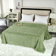 thumbnail image 1 of 47.24x78.74in Double-sided Flannel Taffeta Blanket Conditioning Cover Blanket Nap Sofa Blanket 9 Colors Available, 1 of 7