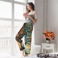 thumbnail image 5 of Sigee Seasonal Tree Reflection print Women's Soft Pajama Pants Lounge Sleep Bottoms with Elastic Waistband and Pockets-X-Large, 5 of 6