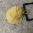 thumbnail image 6 of PIKADINGNIS Woman Cotton Summer Bucket Hat Sunscreen Cap Beach Outdoor Panama Bowknot Gorro Foldable Sun Hat Breathable Headwear Autumn Hat, 6 of 6