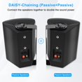 thumbnail image 3 of Altavoces exteriores Herdio de 6.5 pulgadas y 400 W con cable y resistentes al agua (par), 3 of 7