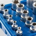 thumbnail image 5 of Juego de 14 vasos Torx hexagonales hembra E-Torx E4-E24 de Desiderio, 5 of 5