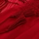 thumbnail image 5 of Sólido Para Mujer Bohemio Con Hombros Descubiertos Y Manga Larga Con Cuello En V Túnica Mini De Playa M-2XL Vino rojo Yinane Vestido de gasa de Boho, 5 of 8