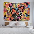 thumbnail image 4 of Tapiz de setas, tapices de ojos psicodélicos, tapiz trippy, tapiz de flores coloridas, tapiz para colgar en la pared para habitación (78 x 60 pulgadas), 4 of 5