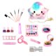 thumbnail image 1 of de Maquillaje para Niños para Niñas, Juguete de Maquillaje para Niños, 9 Piezas, de Maquillaje para Niñas con Una Bonita Bolsa de Cosméticos, Sunnimix Los niños fingen juguetes de disfraces, 1 of 8