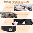 thumbnail image 5 of Golkcurx Bolsa de cocción lenta de doble capa para modelos CrockPot ovalados y Hamilton Beach de 6 a 8 cuartos de galón, con correa acolchada ajustable, compartimento superior con cremallera y bolsill, 5 of 5