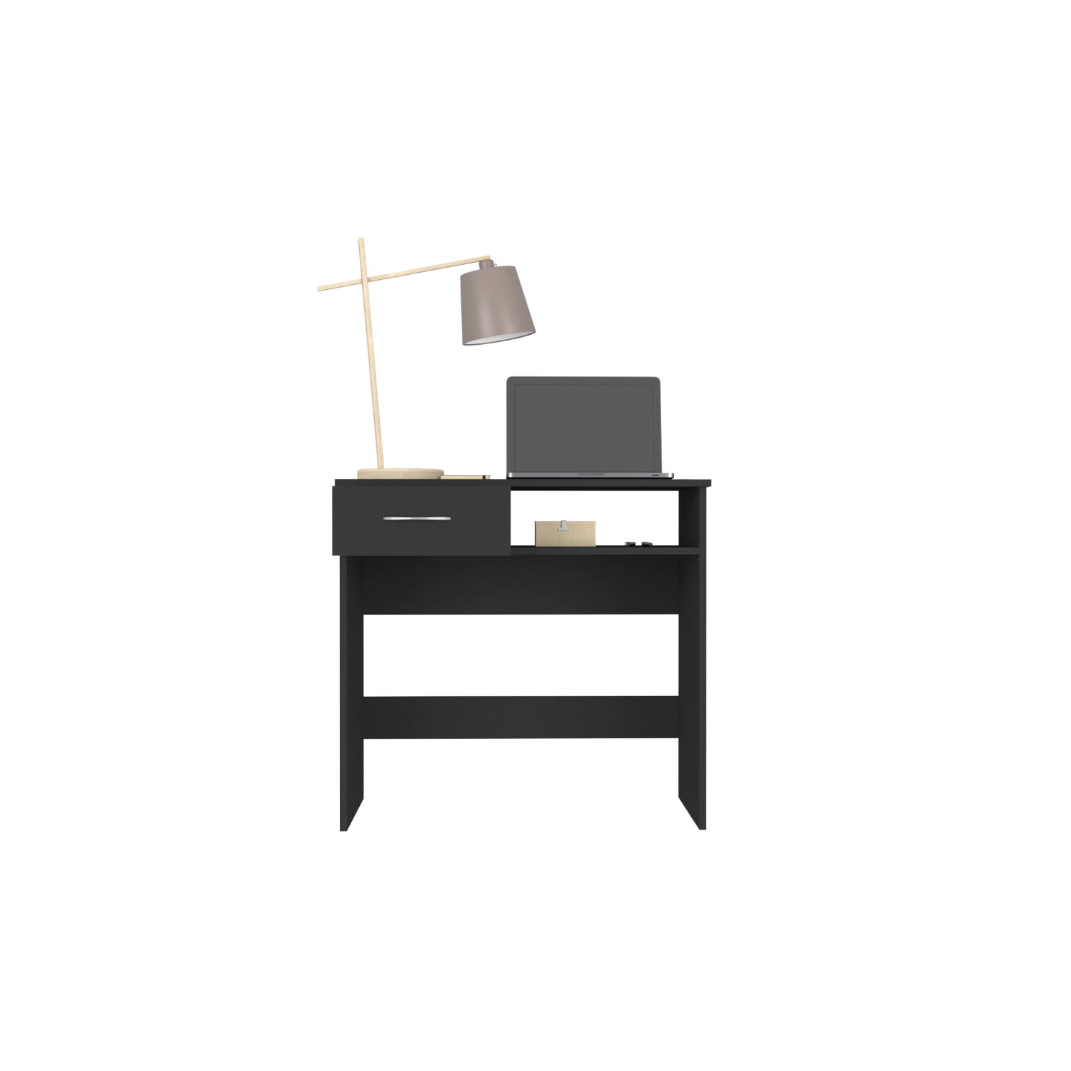 We Have Furniture Home Office Set Caldwell, Keyboard Tray, Black Wengue Finish