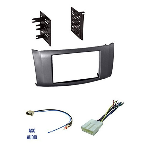 ASC Car Stereo Install Dash Kit, Wire Harness, and Antenna Adapter for