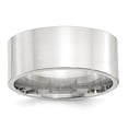 thumbnail image 3 of 925 Sterling Silver 9mm Comfort Fit Flat Band Ring Size 11.5, 3 of 6