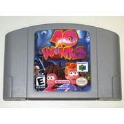 40 Winks English Game for N64 NTSC-U/C