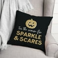 thumbnail image 3 of Creative Products Sparkle And Scares 18 x 18 Spun Poly Pillow, 3 of 3