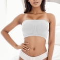 thumbnail image 2 of Landzoo One Strapless Fitness Padded Size Plus Top Bra For Women Stretchy Bra Yoga Bras Sports Bandeau Cozy Stylish Basic Tube Tops, 2 of 9