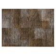 thumbnail image 2 of Addison Rugs Chantille Indoor/Outdoor Transitional Squares Chocolate Washable Rectangle Rug, 1'8" x 2'6", 2 of 6