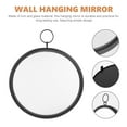thumbnail image 6 of OFFIGAM Black Glass Living Room Wall Mirror, 1 Piece Decorative Home, 6 of 10