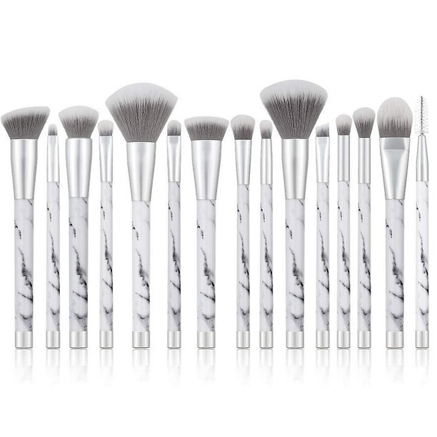 Makeup Brushes 15 Pieces Makeup Brush Set Premium Face Eyeliner Blush Contour Foundation Cosmetic Brushes For Powder Liquid Cream