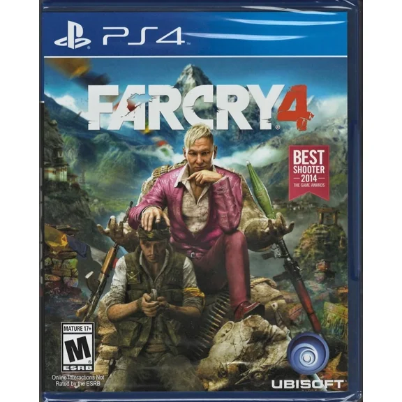 Far Cry 4 Ps4 [Brand New Factory Sealed Us Version] Playstation 4, Playstation 4