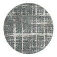thumbnail image 2 of Jill Zarin Uptown Collection Area Rug - Lexington Avenue (5' 3" Round Gray/Ivory), 2 of 6