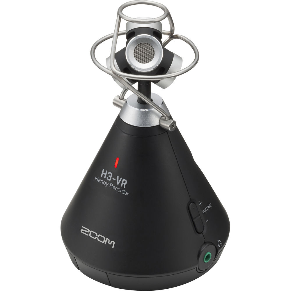 Zoom H3-VR 360° Audio Recorder Records Ambisonics with Accessories
