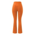 thumbnail image 4 of Henpk Leggings Yoga Plus Size Deals Clearance Under 10 Fashion Womens Stretch Yoga Leggings Fitness Running Gym Sports Full Length Active Pants Orange XXL, 4 of 4