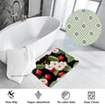 thumbnail image 3 of Cherry Polyester Non-Slip Indoor Rugs Chair Mat Floor Carpet Machine Washable, 3 of 6