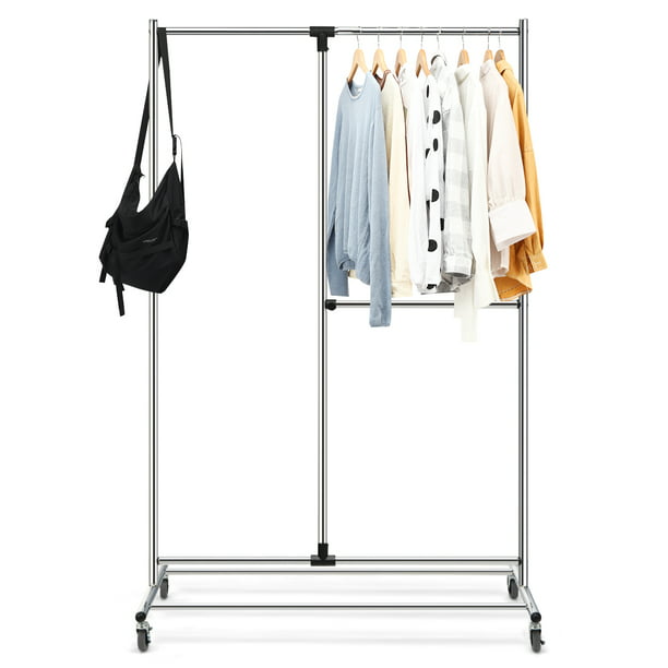 Clothes Rack Adjustable Garment, Double Hanging Garment Rack Better Homes