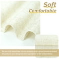 thumbnail image 6 of DriftAway Pinch Pleat Linen Textured Semi Sheer Solid Farmhouse and Modern Rustic Linen Curtains 2 Panels 50 inches Wide by 102 Inches Long Drapes for Living Room Bedroom Light Linen, 6 of 8