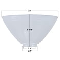 thumbnail image 4 of Satco 10 Inch Diameter Reflector-Type Replacement Shade, 4 of 4