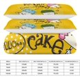 thumbnail image 2 of HAHDAXIA Cartoon Cupcake Bedding Solid Comforter Set for All Seasons 3 Pieces(1 Comforter+2 Pillowcases) Soft Microfiber Bedding Set Full(79"x90"), 2 of 7