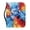 Wolf Fire Print, variant on HELLHERO Galaxy Deer Bible Covers Bookmark Belt for Outdoor Study Prayer Church, PU Leather Durable Handle Church Bible Bag