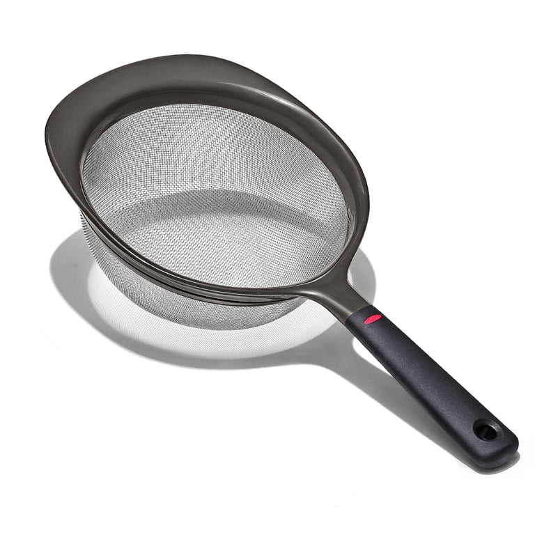 OXO SoftWorks 8-Inch Fine Mesh Strainer with Non-Slip Handle photo 2