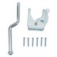 thumbnail image 2 of Cerradura de Puerta de Seguridad, Acero al Carbono, Cierre automático, Accesorios de Hardware para Valla, cobertizo, Armario, Garaje, 2 of 14