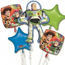Toy Story Character Authentic Licensed Theme Foil Balloon Bouquet