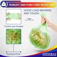 thumbnail image 4 of OKKEAI 13Gallon/50L Large Garbage Bags  for Bathroom,Home Office, Lawn,60 per Pack,Green., 4 of 6