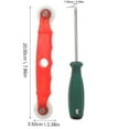 thumbnail image 4 of MasteelfCA 1pc Mesh Screen Window Installation Tool Screen Roller with 1pc Remover Hook, 4 of 8