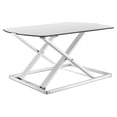 thumbnail image 1 of Mount-It! Sit-Stand Adjustable Desk Converter - White | MI-7928, 1 of 4