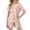 Beige, variant on YHAJDS Girl 2 Piece Set Tiny Print Crewneck Short Sleeve T Shirt Elastic Shorts Set