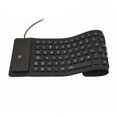 thumbnail image 2 of axGear Waterproof Silicone Keyboard Foldable Flexible USB Mini Dustproof dirt Proof, 2 of 7