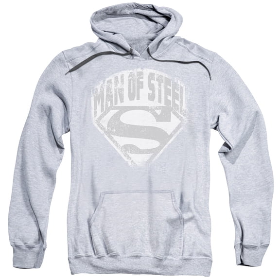 Superman - Man Of Steel Shield - Pull-Over Hoodie - Small