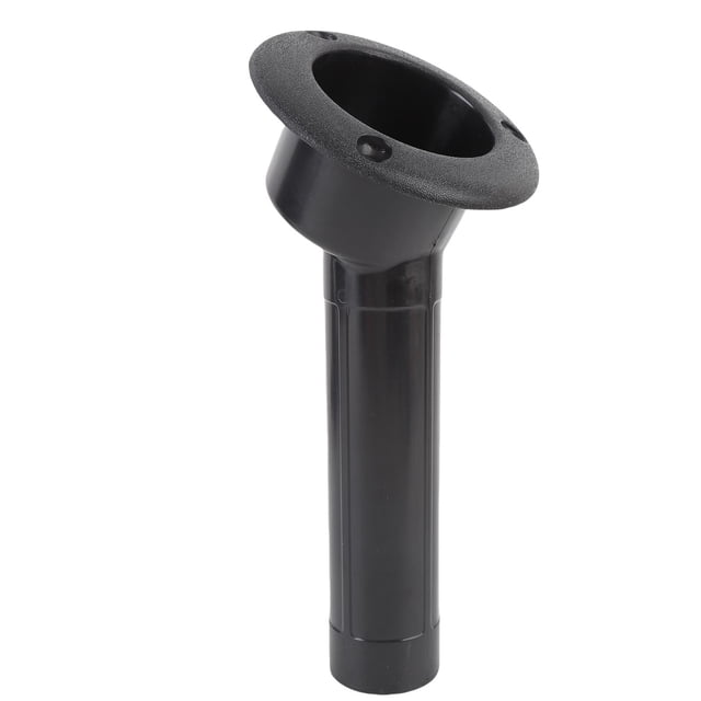 2 po en 1 porte-pêche porte-canne de tasse, composé de support de tasse portable ABS pour bateau, 0 ou 15 ou 30 degrés, 1,92 × 8,82 pouces