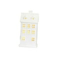 thumbnail image 4 of lionlar House Shape LED Hollow Light Ceramic Decorative Creative for Table Party Dining A, 4 of 9