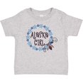 thumbnail image 3 of Inktastic Alaska Girl Forget-me-not Flower Girls Baby T-Shirt, 3 of 5