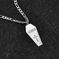 thumbnail image 5 of Men's Cross Custom Necklace Personalized Stainless Steel Engraved Customized Cuff Necklace Anklet for men, Personalized Jewelry Gift for Dad, Boyfriend, Brother, 5 of 5